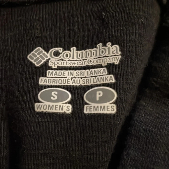 Columbia‎ Black Hooded Pull Over Sz S - Picture 5 of 6